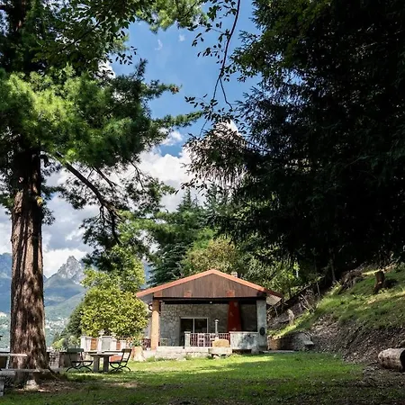 Villa Rustic Private Front With Boat Oria (Como)
